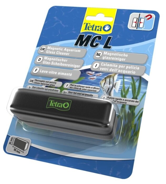 Скребок для аквариума Tetra MC Magnet Cleaner L