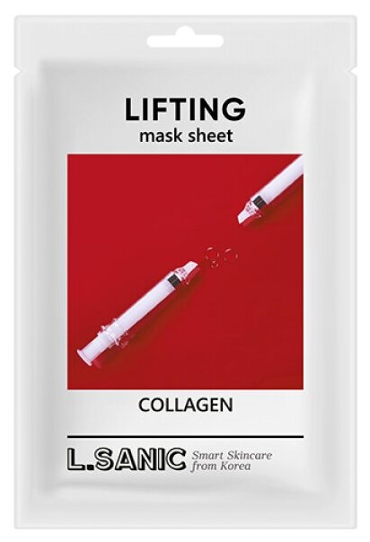 L.Sanic тканевая маска Collagen Lifting Mask Sheet коллагеновая с эффектом лифтинга