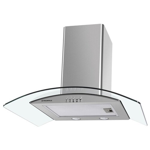 Каминная вытяжка MAUNFELD Ancona PlusA 60 нержавеющая стальпрозрачное стекло нержавеющая сталь полированная 1299000₽