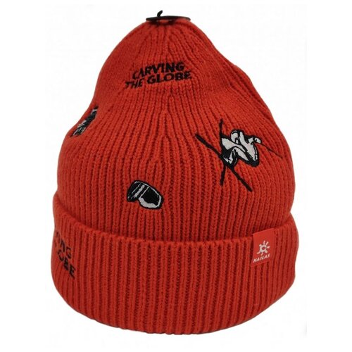 фото Шапка kailas 2022-23 embroidered knit hat flame red