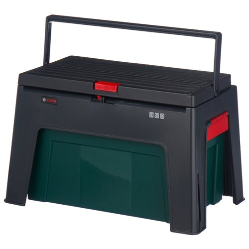 фото Ящик bosch workbox (1600a0122l) 30x47.5x30 см зеленый/черный