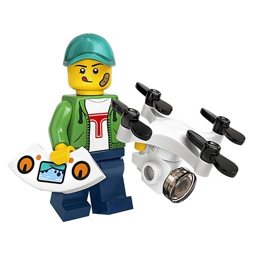 Конструктор LEGO Minifigures Series #20 71027-16 Оператор квадрокоптера / Drone Boy (col20-16)