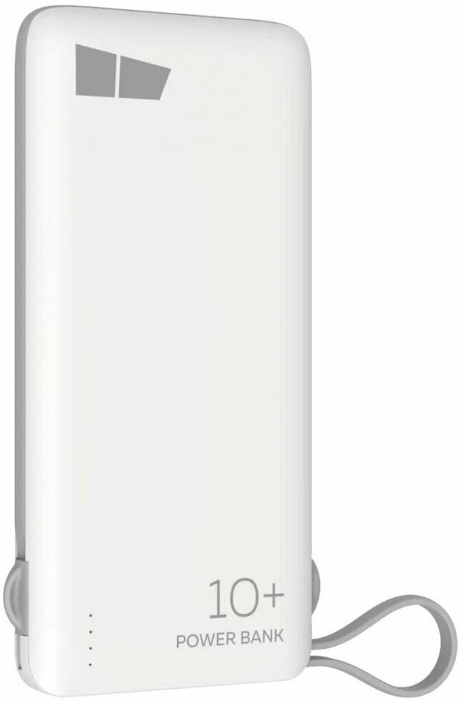 Аккумулятор внешний универсальный More Choice 10000mAh Smart 2USB 2.1A White - фото №19