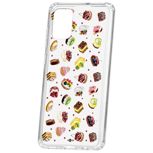 фото Чехол на samsung galaxy a71 kruche print cake