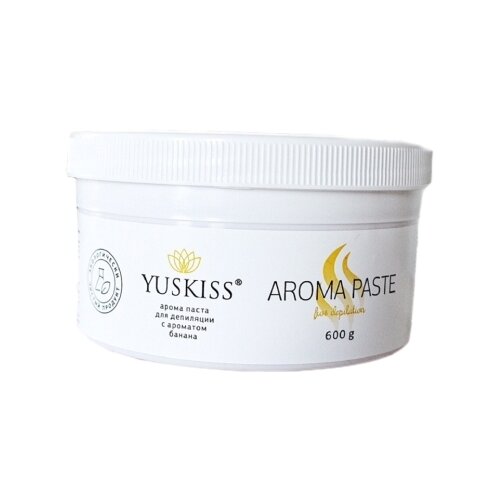 YUSKISS Паста для шугаринга банан в банке 600 г мягкая