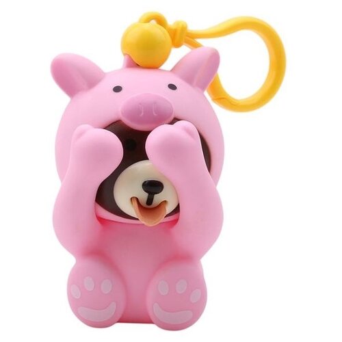 Фигурка 1 TOY Мишка Дразнюка в костюме поросенка Т14729, 10 см