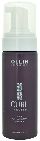 Ollin Curl Hair Building Mousse - Оллин Керл Хэйр Мусс для создания локонов, 150 мл -