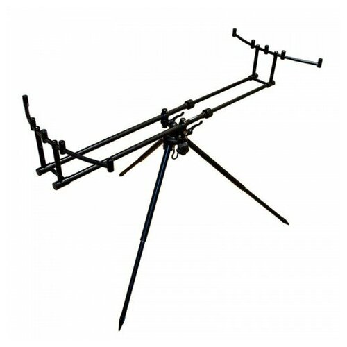 фото Род-под carp pro тренога на 5 удилищ черный