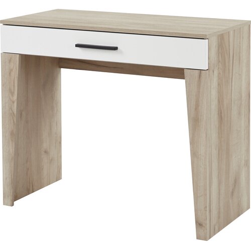 Туалетный стол SCANDICA Норд, 90х78,3х43 см, цвет белый глянец, дуб серый craft