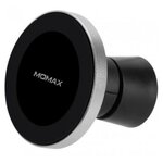 Магнитный держатель с беспроводной зарядкой MOMAX Q.Mount Magnetic Fast Wireless Charging Car Mount - изображение