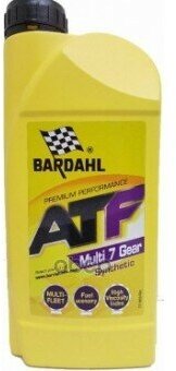 Atf Multi 7 Gear 1L (Авт. Транс. Синт. Масло) Bardahl Bardahl арт. 36581