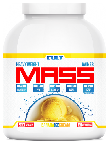 Cult 100% Pure Mass Gainer - 3000 , 