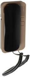 Цифрал Unifon Smart U трубка домофона черно-бежевая (для координатных домофонов CYFRAL,ETLIS,метаком,VIZIT) - бежевая с черной трубкой