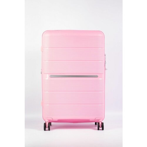 Чемодан ELIONOR, полипропилен, 90 л, размер L, голубой