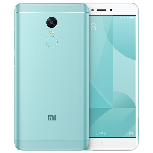 Смартфон Xiaomi Redmi Note 4X 3/32 ГБ Global, micro SIM+nano SIM, бирюзовый