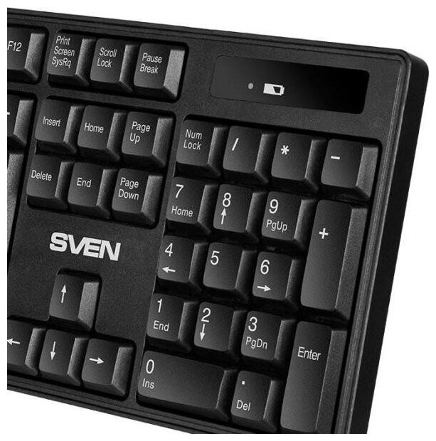 Беспроводная клавиатура Sven Kb-c2100w (2,4 GHz, 104кл.) SV-020194