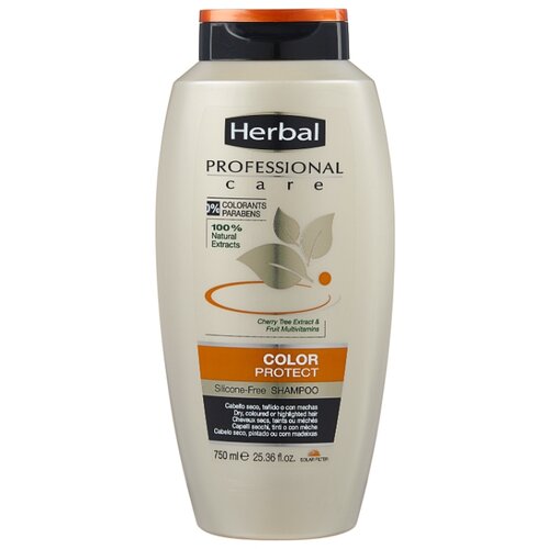 фото Herbal шампунь professional care color and protect защита для сухих и окрашенных волос 750 мл