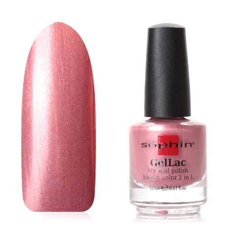 лак для ногтей sophin gellac uv nail polish base Sophin Лак для ногтей GelLac, 12 мл, 0644