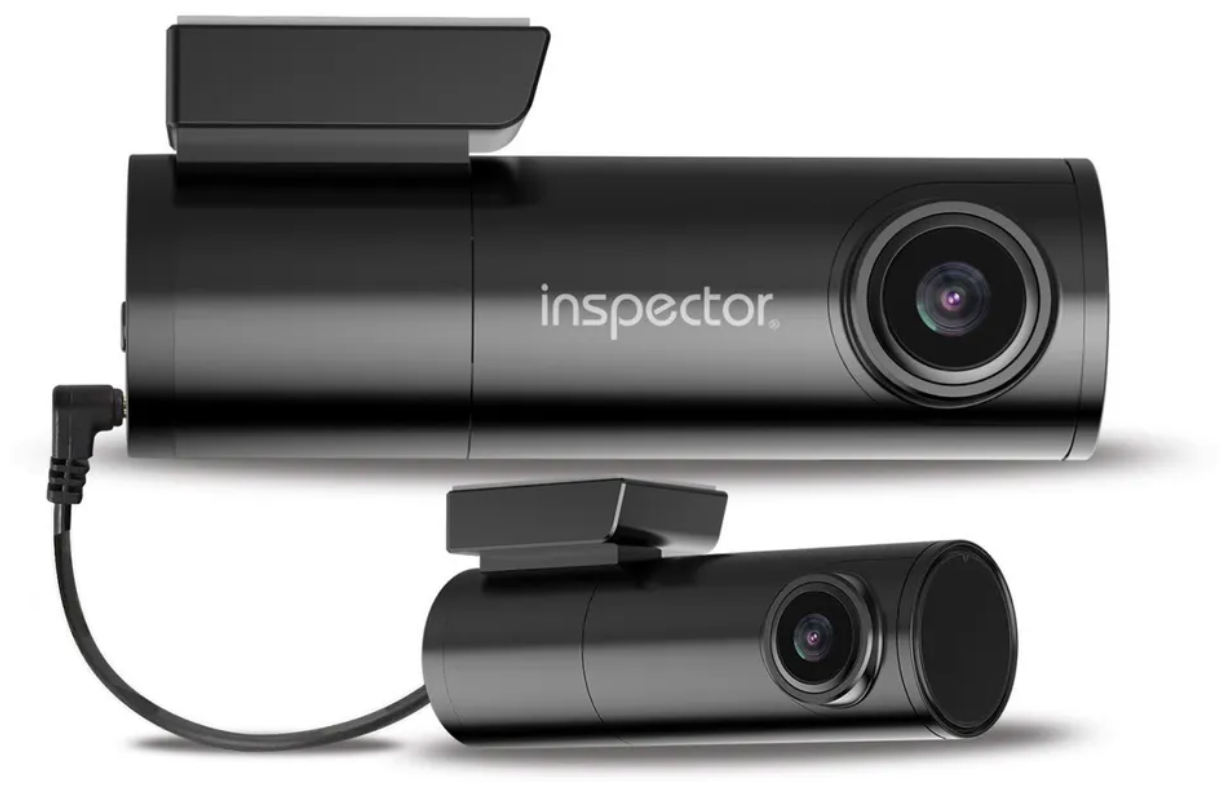 Видеорегистратор Gps , Комплект 2 Камеры На 2 Стекла Fhd, Wifi ,135°+125° Inspector Inspector Qhd Murena Inspector арт. Inspec.