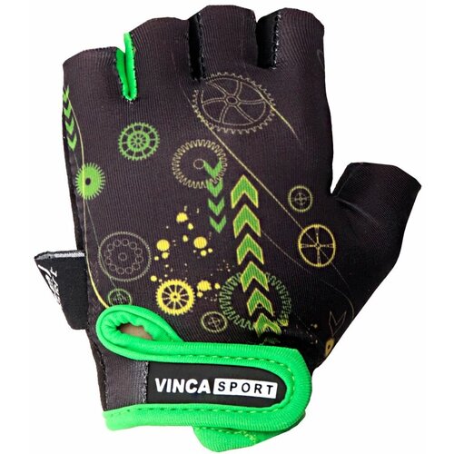 Перчатки Vinca Sport, размер 5, черный
