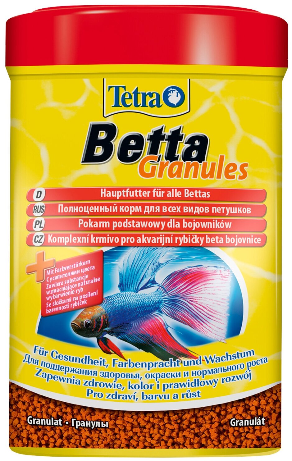 TetraBetta Granules корм для петушков в гранулах 5 г (sachet) - фотография № 1