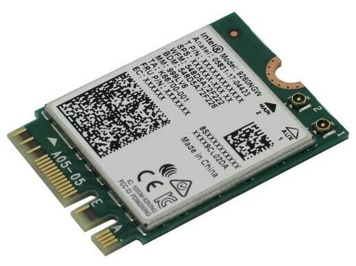 Bluetooth+Wi-Fi адаптер Intel 9260NGWAC