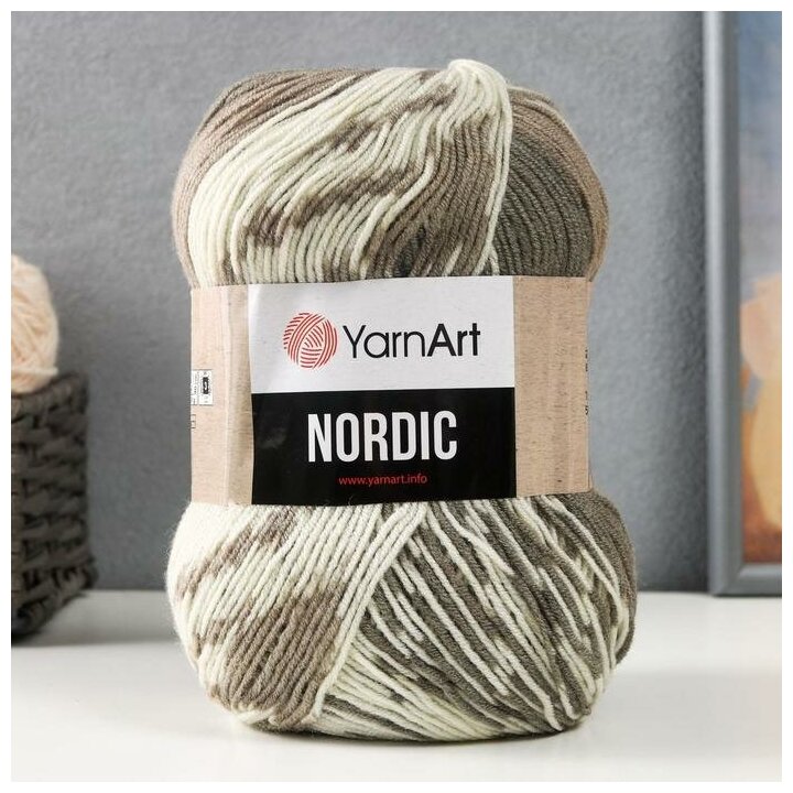 Пряжа "Nordic" 20% шерсть, 80% акрил 510м/150гр (659)