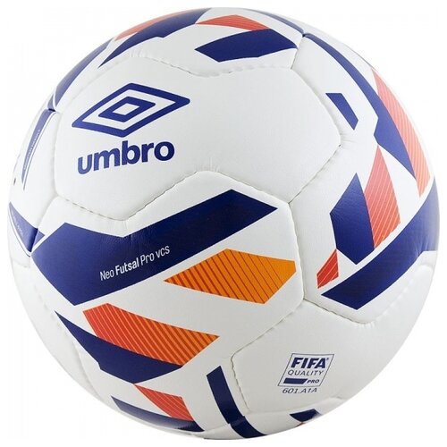 фото Футбольный мяч Umbro Umbro Neo Futsal Pro белый/синий/оранжевый 4