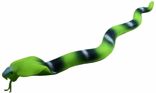 Змея Кобра резиновая тянучка антистресс