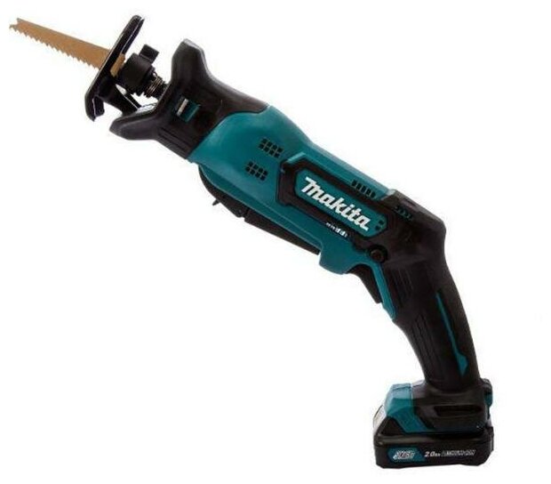 Ножовка MAKITA JR103DWAE 10.8В 2х2Ач Li-ion 0-3300об\\\\м ход-13мм рез-50мм 1.3кг чем б\\\\кл зам. пилки