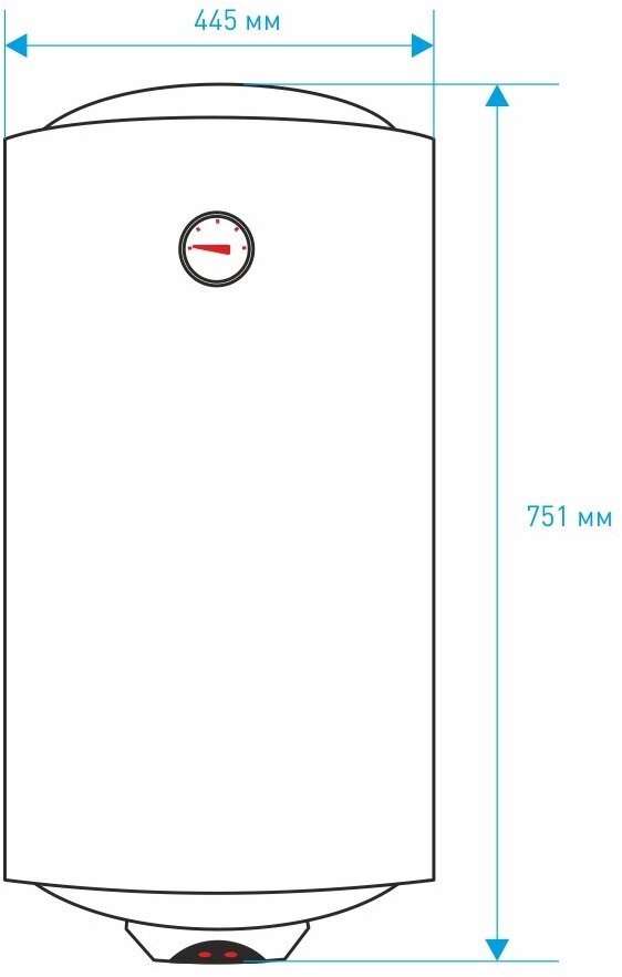 Накопительный водонагреватель Термекс Thermex - фото №2