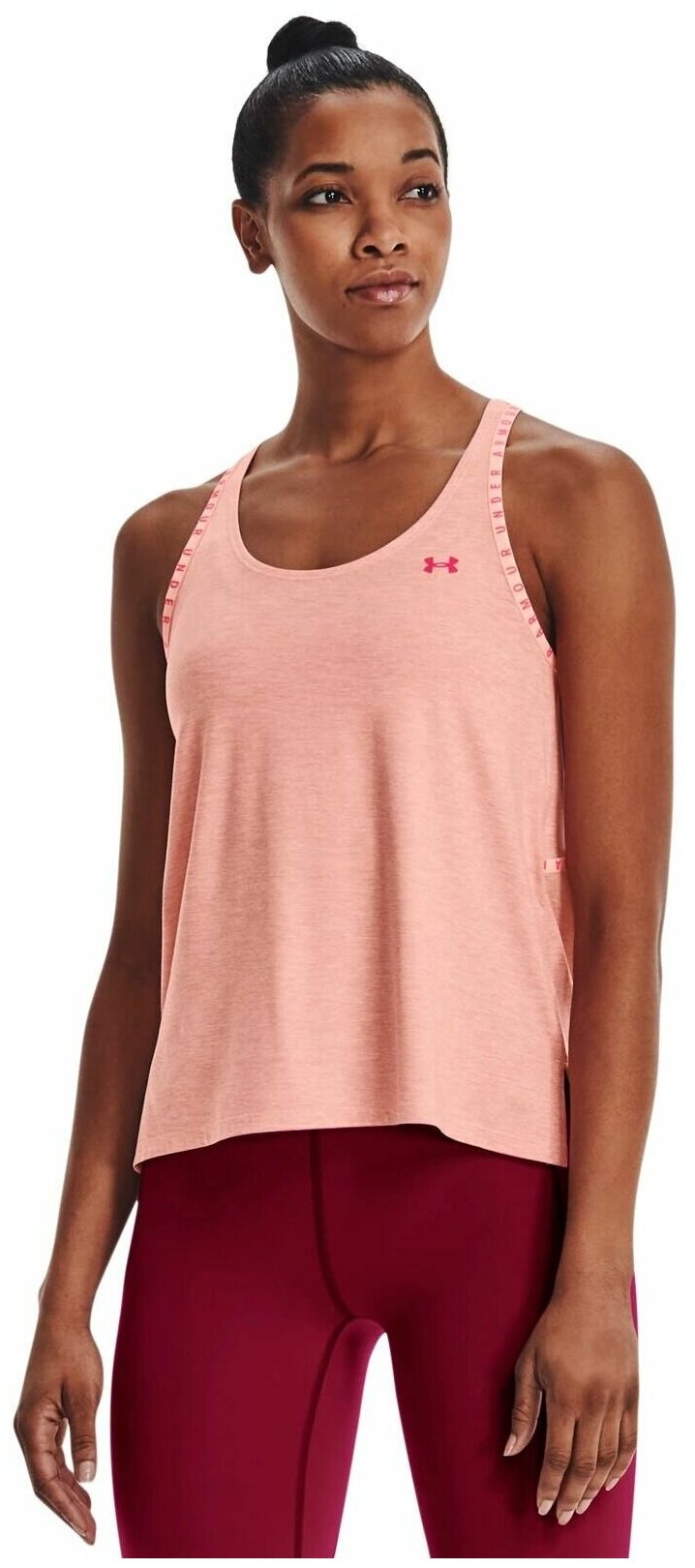 Майка Under Armour UA Knockout Mesh Back Tank Женщины 1360831-011 LG 