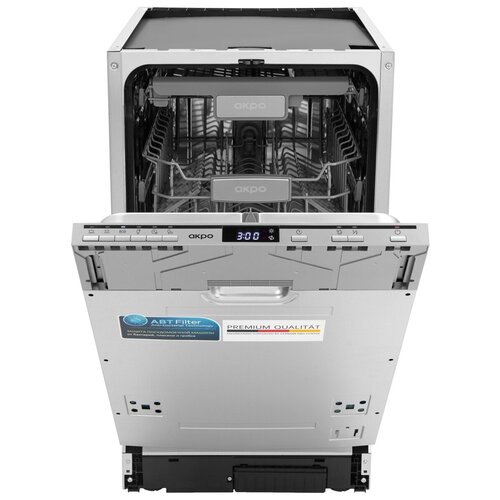 Встраиваемая посудомоечная машина 45см AKPO ZMA45 Series 7 Autoopen сереб3 корз 3463000₽