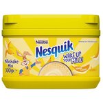 Растворимый напиток Nesquik Banana 300гр/Какао Нестле Несквик банановый молочный коктейль (Германия) - изображение