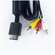Кабель AV Multi Out - 3RCA композитный для игровых приставок PS1/...