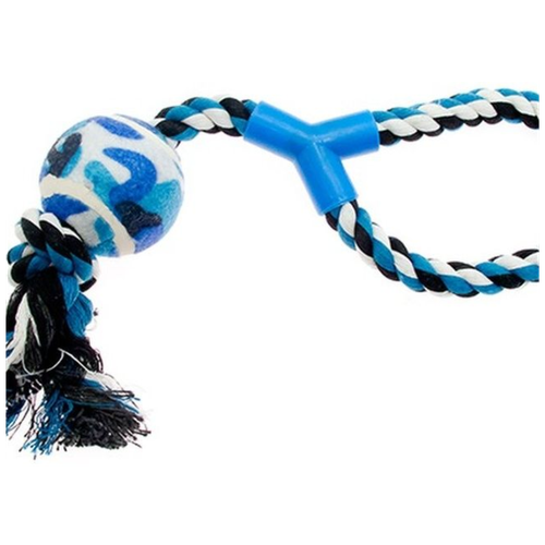 игрушка для собак triol веревка восьмёрка с мячиком 295 мм Игрушка для собак, Грейфер веревка-петля с мячиком 40 см