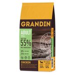 Сухой корм для собак Grandin 55%, курица (для мелких пород) - изображение