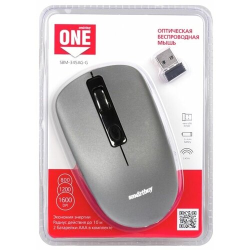 Мышь беспроводная Smartbuy One 345AG 101300₽