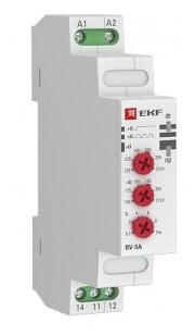 Реле напряжения (паралл. подкл.) RV-5A EKF PROxima rv-5a