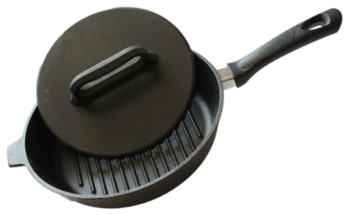 Сковорода-гриль Камская посуда г8063, диаметр 28 см