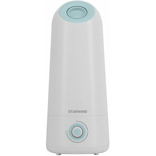 Увлажнитель воздуха Starwind 25Вт ультразвуковой белыйбирюзовый 340200₽