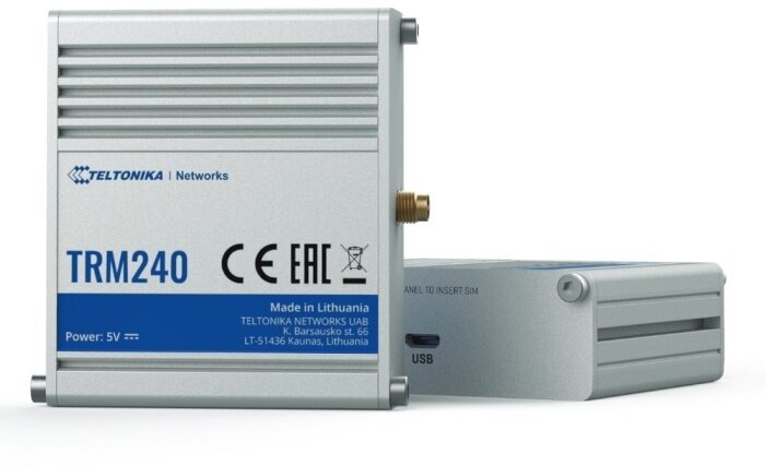 Модем TRM240 (TRM2400000) industrial LTE modem 4G/LTE (Cat 1), 3G, 2G