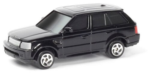 Машина металлическая RMZ City 1:64 Range Rover Sport, без механизмов, цвет черный, 9 x 4.2 x 4 см, 36шт в дисплее