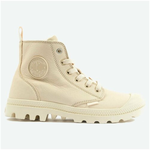 Ботинки женские Palladium Pampa Hi Zip NBK WL 95982-217 высокие бежевые (37.5)