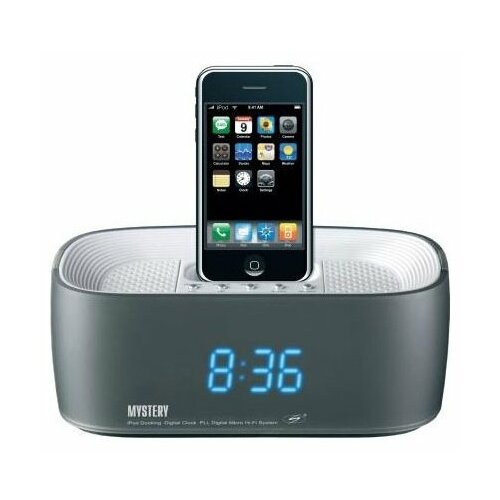 Micro-системы MYSTERY MIP-12 grey /с поддержкой IPod