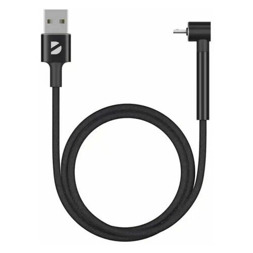 Дата-кабель Stand USB - micro USB, подставка, алюминий, 1м, черный, крафт, Deppa 72296-OZ дата кабель deppa stand usb micro usb подставка алюминий 1м черный