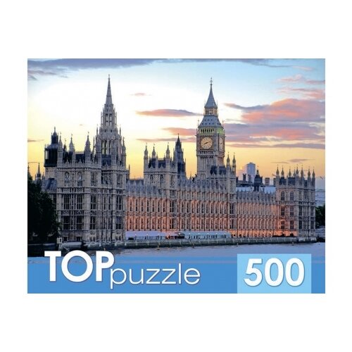 TOPpuzzle. Пазлы 500 элементов. КБТП500-6805 Лондон. Вестминстерский дворец