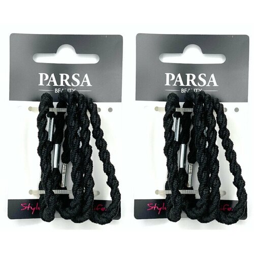 ободок для волос parsa beauty 16321p Резинка для волос, 8 шт, чёрный PARSA BEAUTY 88513