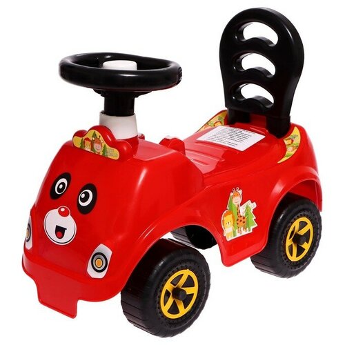Машина-каталка Cool Riders «Сафари», с клаксоном, цвет красный