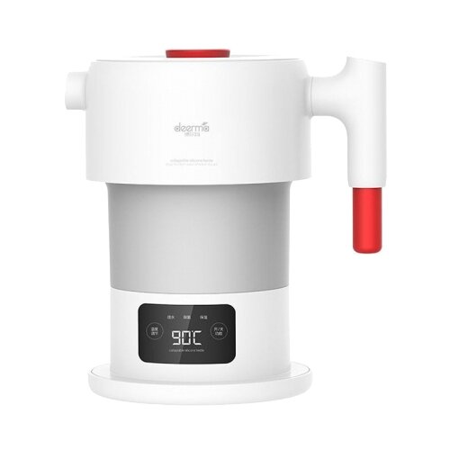 фото Чайник deerma portable electric kettle, white